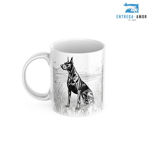 Taza Doberman