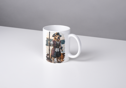 Taza Perro Pirata